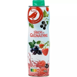 AUCHAN Sirop Grenadine 70CL