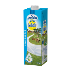 Candia lait 1/2 écrémé...