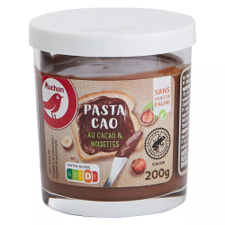 Auchan Spread Cacao Hazel 200G