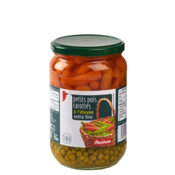 AUCHAN Petits pois carottes...