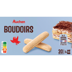 AUCHAN Boudoirs Aux Oeufs...