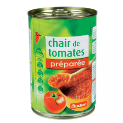 CHAIR TOMATE NAT. AUCHAN400G