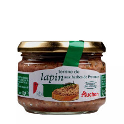 Auchan Terrine De lapin Aux...