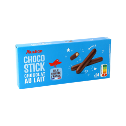 BATONNET CHOC.LAIT 150G AUCHAN