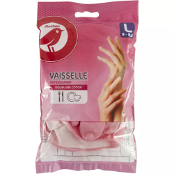 Auchan gants vaisselle...