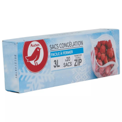 AUCHAN Sacs de congélation...