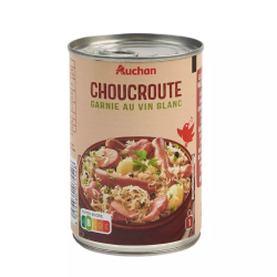 AUCHAN Chucrut Garnie 400GR