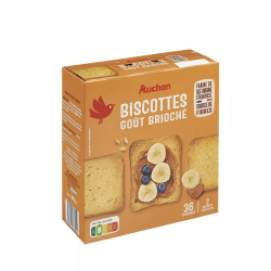 AUCHAN Biscottes saveur...