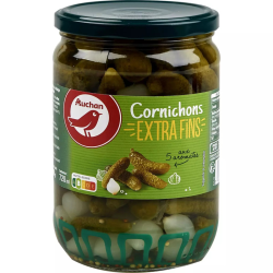 Auchan cornichons extra...