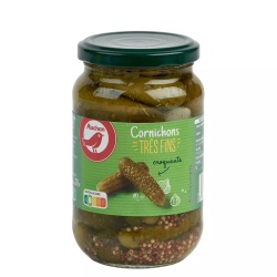 Auchan cornichons croquants...