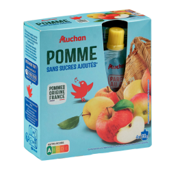 AUCHAN Gourdes pomme nature...