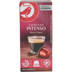 Auchan café 10 capsules...