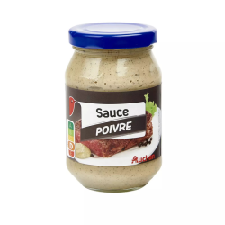 Auchan sauce poivre 240G