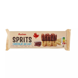 AUCHAN Sprits Chocolat 150G