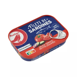 FLT SARDINE TOM AUCHAN 100G