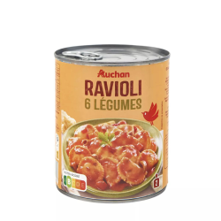 AUCHAN Ravioli aux 6...