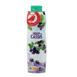 AUCHAN Sirop Cassis 60CL