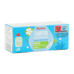 Auchan tampons Super x24