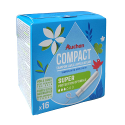 AUCHAN Tampons avec...