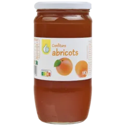 Auchan Confiture Abricot 1KG