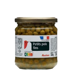 AUCHAN Petits pois fins...