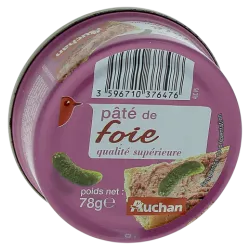 AUCHAN Pate De Foie 78GR