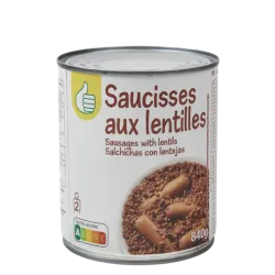 POUCE Saucisses Lentilles 4/4