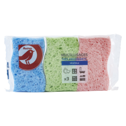 AUC EPONGE VEGETALE COULEURS X