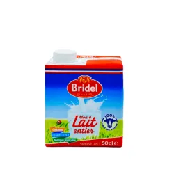 LAIT UHT ENTIER BRQ BRIDEL50CL