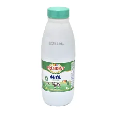 Président lait liquide...