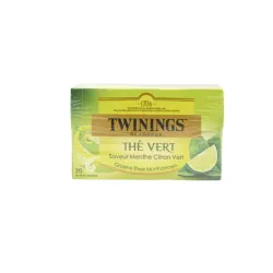 TWININGS Thé vert menthe et...