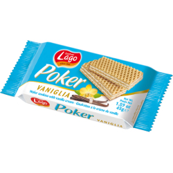 Poker gaufrettes à la crème...