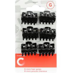 COSMIA MINI ROLLER CLIP X6