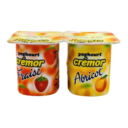 Crémor yaourt fraise &...