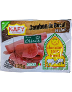 Nafy Jambon de Boeuf Olive 125G