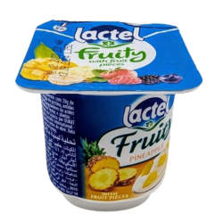 Lactel fruity Ananas 125g