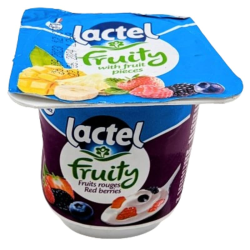 Lactel fruity fruits rouges...