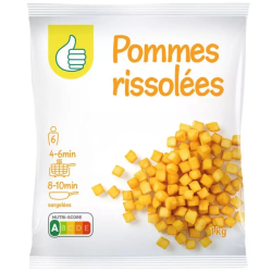 Pouce pommes rissolées 1kg