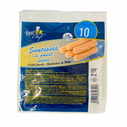 SAUCISSE POULET NATURE 340G