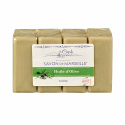 SAVON MARSEILLE OLIVE 4X200G