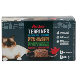 AUCHAN CHAT GOURMAND TERRINE
