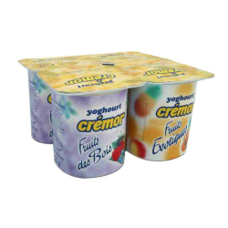 Crémor yaourt fruits des...